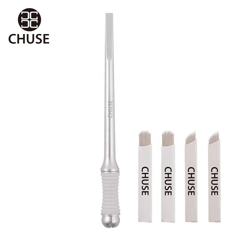 

Eyebrow microblading tool kit de tatuar needles CHUSE M99 microblading pen