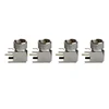 90 degree F male connector with four angle used on PCB mount