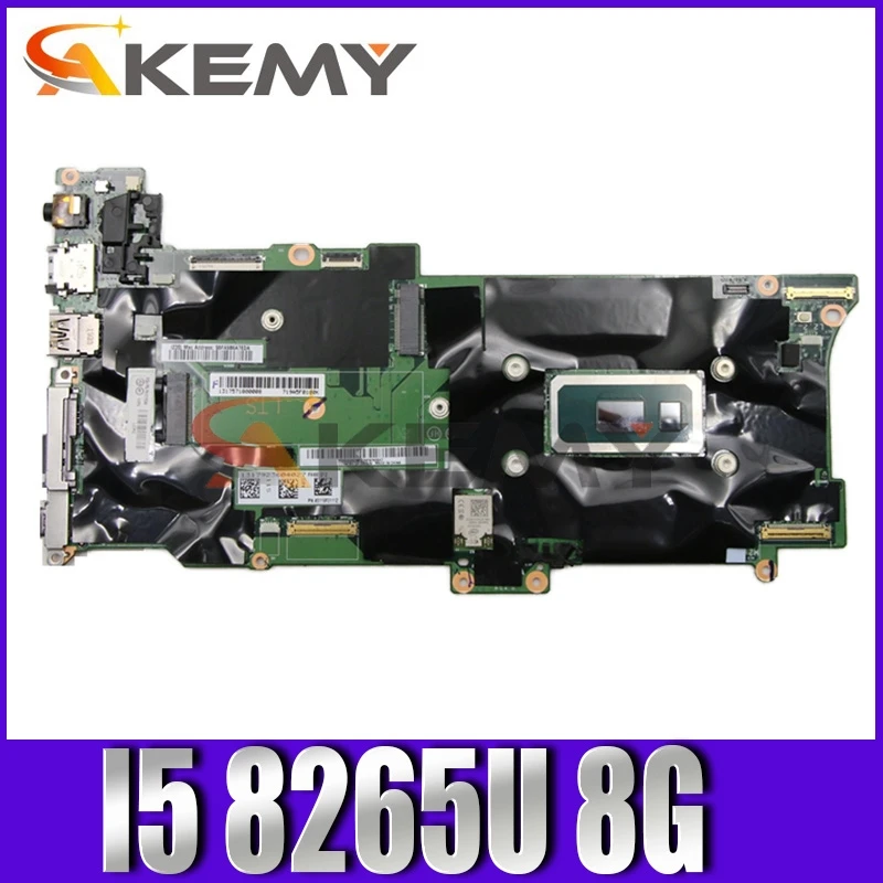 

for ThinkPad X1 Carbon 7th X1 Yoga 4th Laptop Motherboard FX490 NM-B861 FRU;01YU350 CPU:I5 8265U 8G