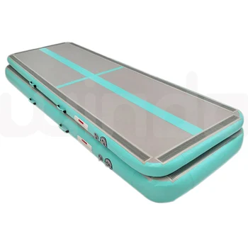 Everfit GoFun 4x1m Inflatable Air Track Mat with Pump  Mint