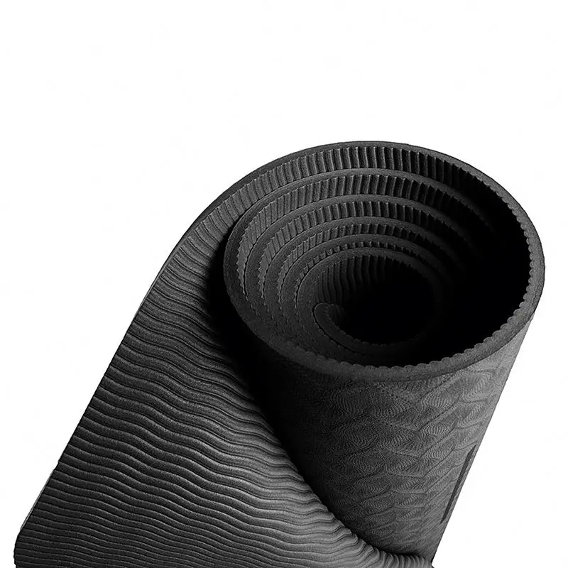 

1/4 inch anti slip single layer foam eco tpe yoga 6mm