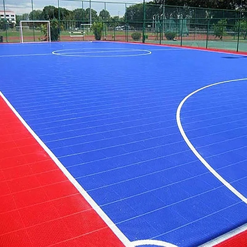 

Maintenance flooring for futsal basketball court, Red,blue,green,yellow