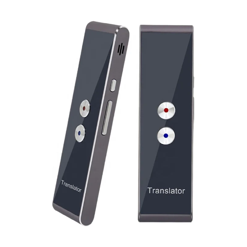 

T8 Portable Smart Voice Speech Translator Two-Way Real Time 30 Multi-Language Translation For Learning Travelling Business Meet
