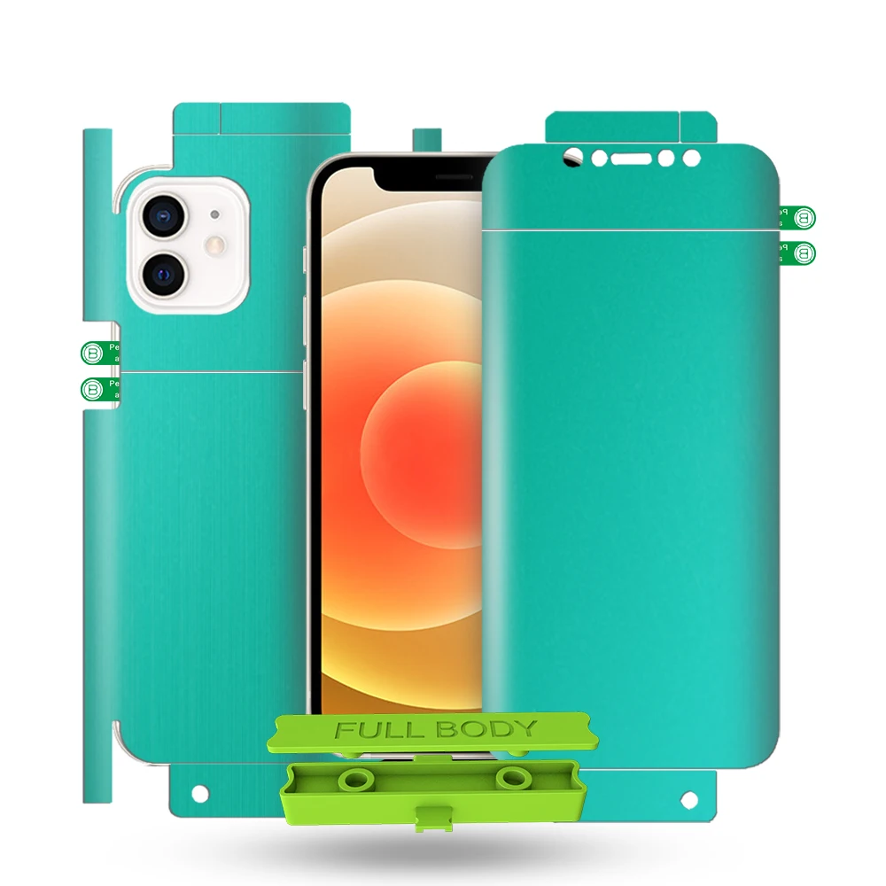 

2021 Newest Hydrogel Flexible Film 3D Full Cover Quantum memory Protectiver For Iphone 12 Mini TPU Screen Protector, Transparency 99% color