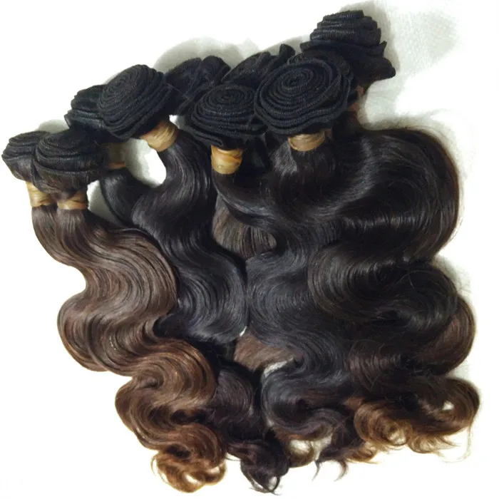 

Letsfly Body Wave Mix Brown Color Hair Bundles Natural Color Remy Human Hair 10PCS Cheap Hair Free Shipping