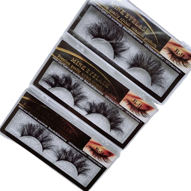 

Wholesale 5d 25mm Mink Eyelashes Vendor Premium 8D Mink Lashes Fluffy 25mm real mink eyelash with Eyelash Packaging Box