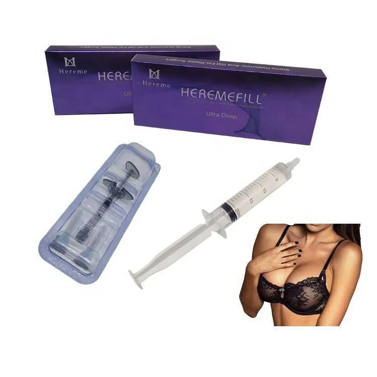 

Hot sale Cross linked HA dermal filler 20ml butt injections enlargement, Transparent