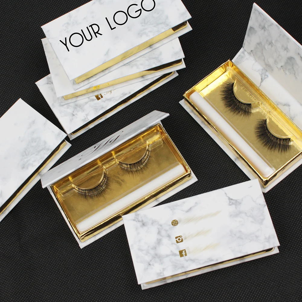 

2021 Hand Made 20MM Natural Long Real Mink Eyelashes In Bulk, Black