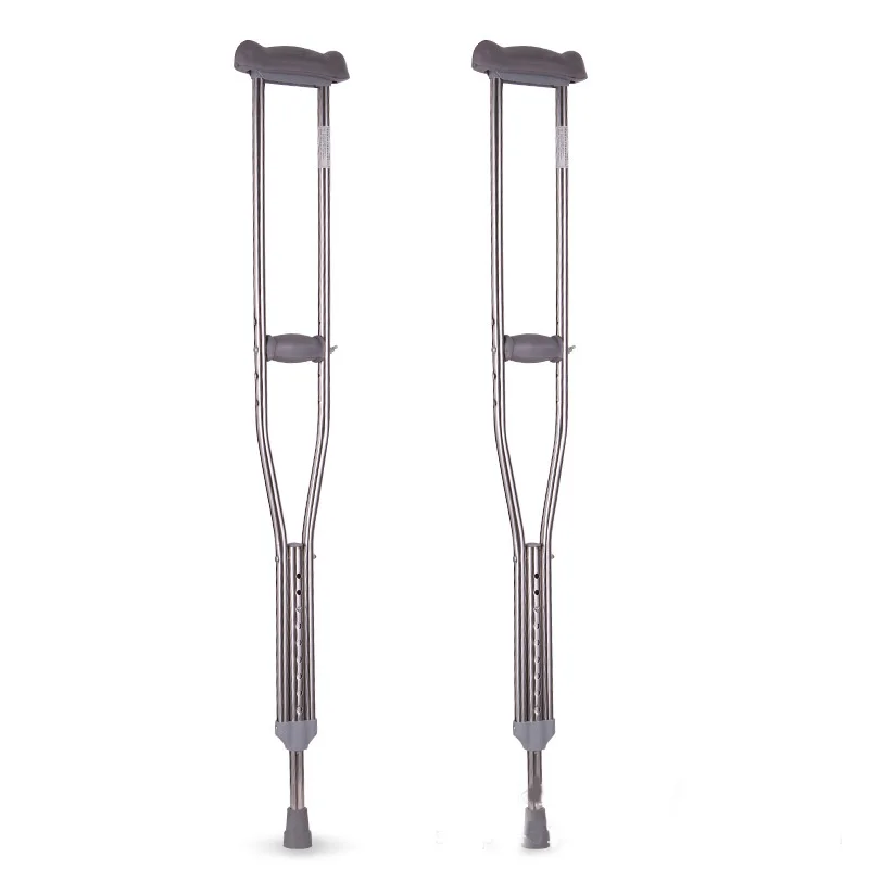 

high quality Adjustable underarm crutches Aluminum medical elbow Crutches