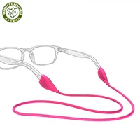 

promotional High Quality colorful Elastic Non-slip Silicone glasses Chain cord Eco-Friendly soft sporting sunglasses neck strap