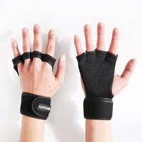 

hot sale workout breathable grip gloves gym adjustable hand fitness gloves gym