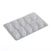 Size 000-5 Plastic Tablet Capsule Blister Packaging For Pills With 10 Holes