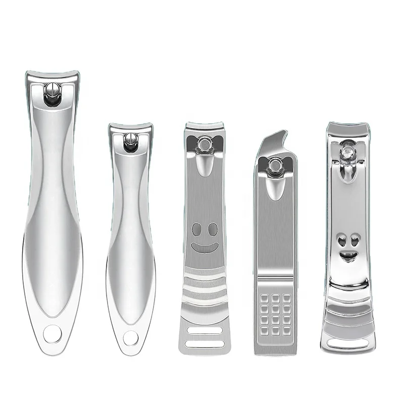 

High Quality Nail Clippers Stainless Steel Peeling Dead Skin Manicure Tool Oblique Big Mouth Mantis Scissors
