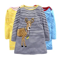 

Competitive Price Designs Frocks Fall Long Sleeve Cotton New Born Party Dress For Baby Girl