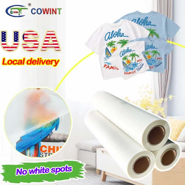 Cowint Dtf-film for Dtf-film with Consumables Iron on Print Transparent Cups Abstransfer Plastisol Object Tear V2 Dae Dtf-film