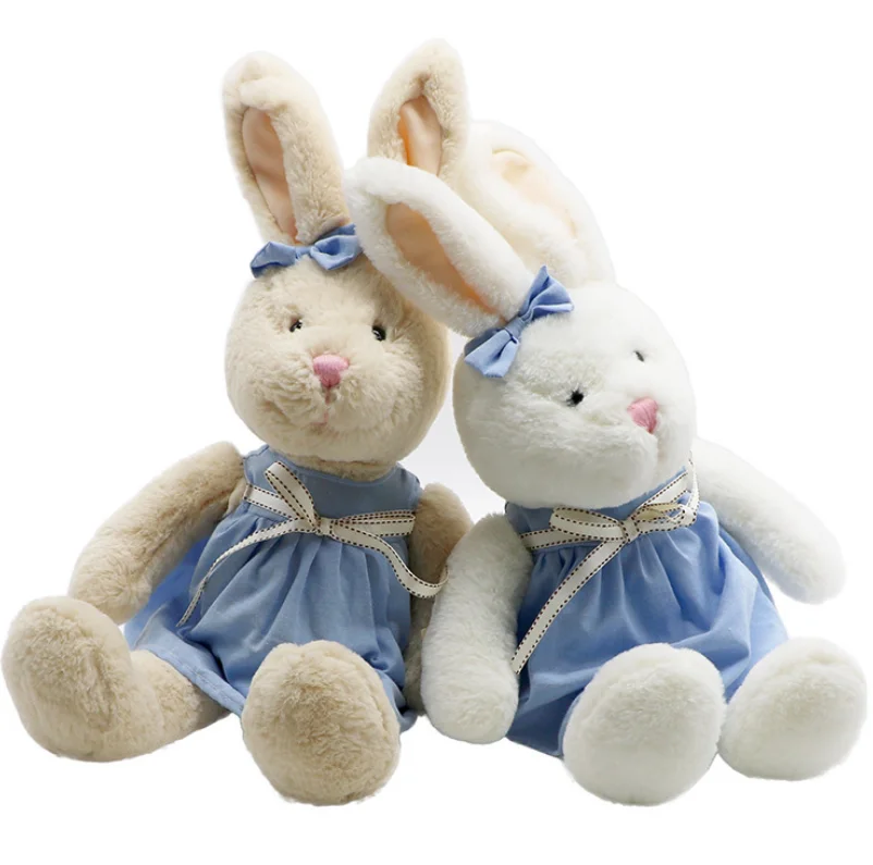 

kids plush toy manufacturer cute bunny plush toy soft stuffed animal for girls, As picture