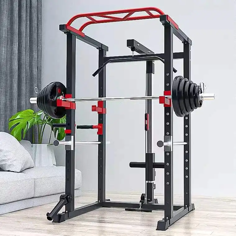 Wholesale Equipment Pull-ups Stretching Training Power Rack Home Gym Adjustable Squat Rack