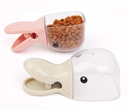 

Cute duckbill pet spoon dog food shovel pet food seal fresh-keeping clip