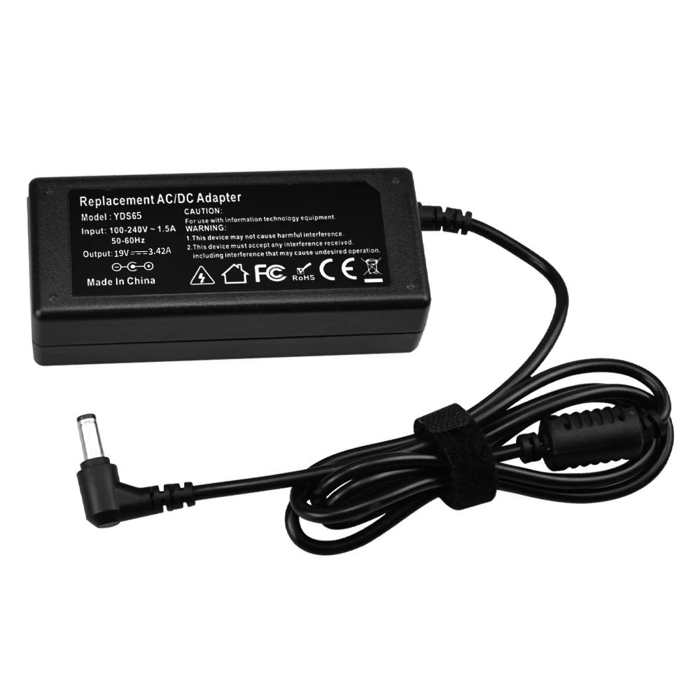 

Electronic 19V 3.42A 65w 5.5*2.5MM computer accessory replacement ac adapter for Toshiba