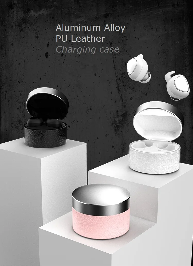 wire free sweatproof 3d sound wireless earbuds with charging case best sounding headphones earphones running call amazon custom - ANKUX.COM