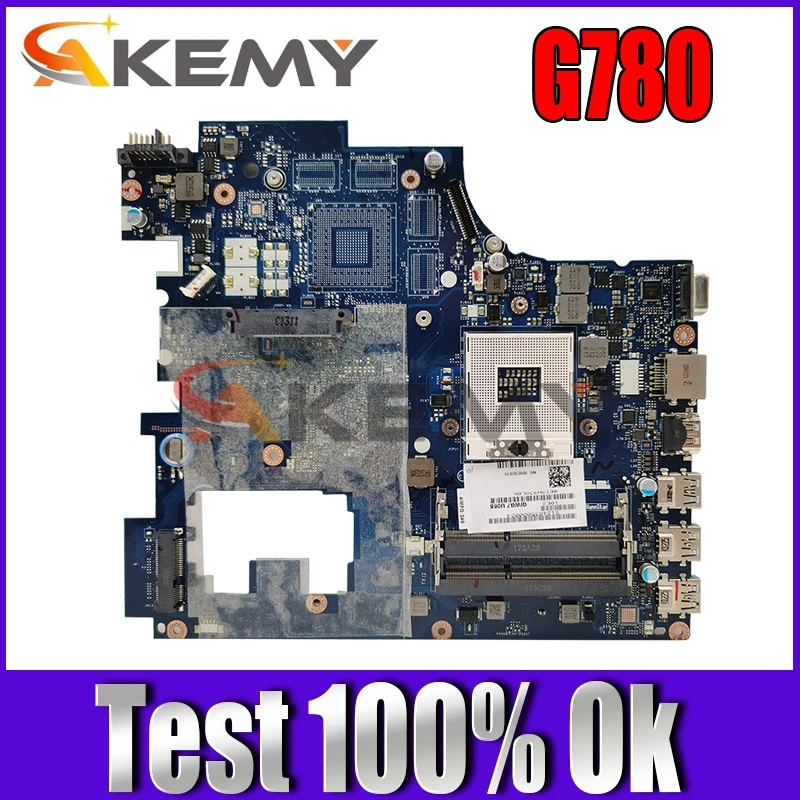 

Akemy For G780 Laptop Motherboard QIWG7 LA-7983P Mainboard HM76 DDR3 GMA HD Fully Tested