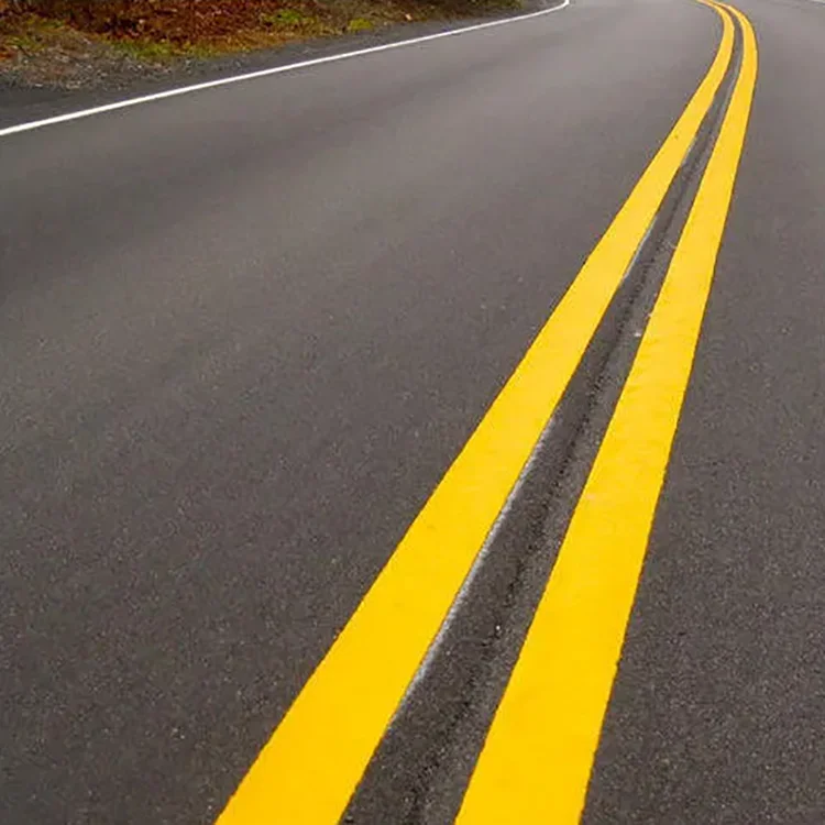 Solvent- Based Cold Applied Road Marking Paint Acrylic Road Marking ...