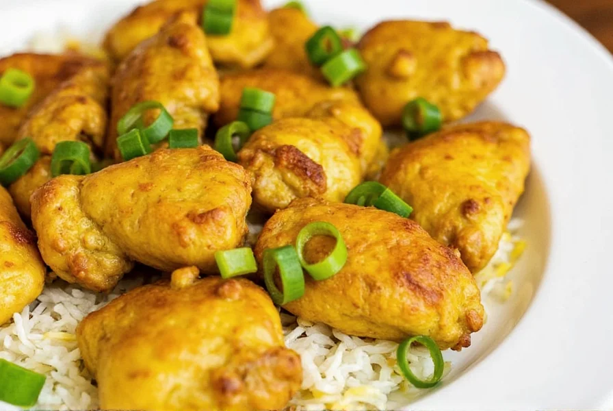Golden turmeric roast chicken with lemon and herbs