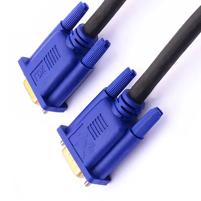 

High Speed VGA Cable 3+6 15pin Male to Male vga connector 1080P for computer HDTV Monitor 1M