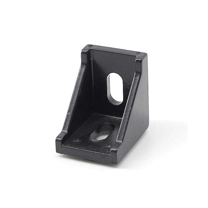 China Manufacturer 1003 30*30mm 30x30mm 3030a-6 Die Cast Inside Corner Bracket for Aluminum Profile Shelf Robot TV Wall Mount