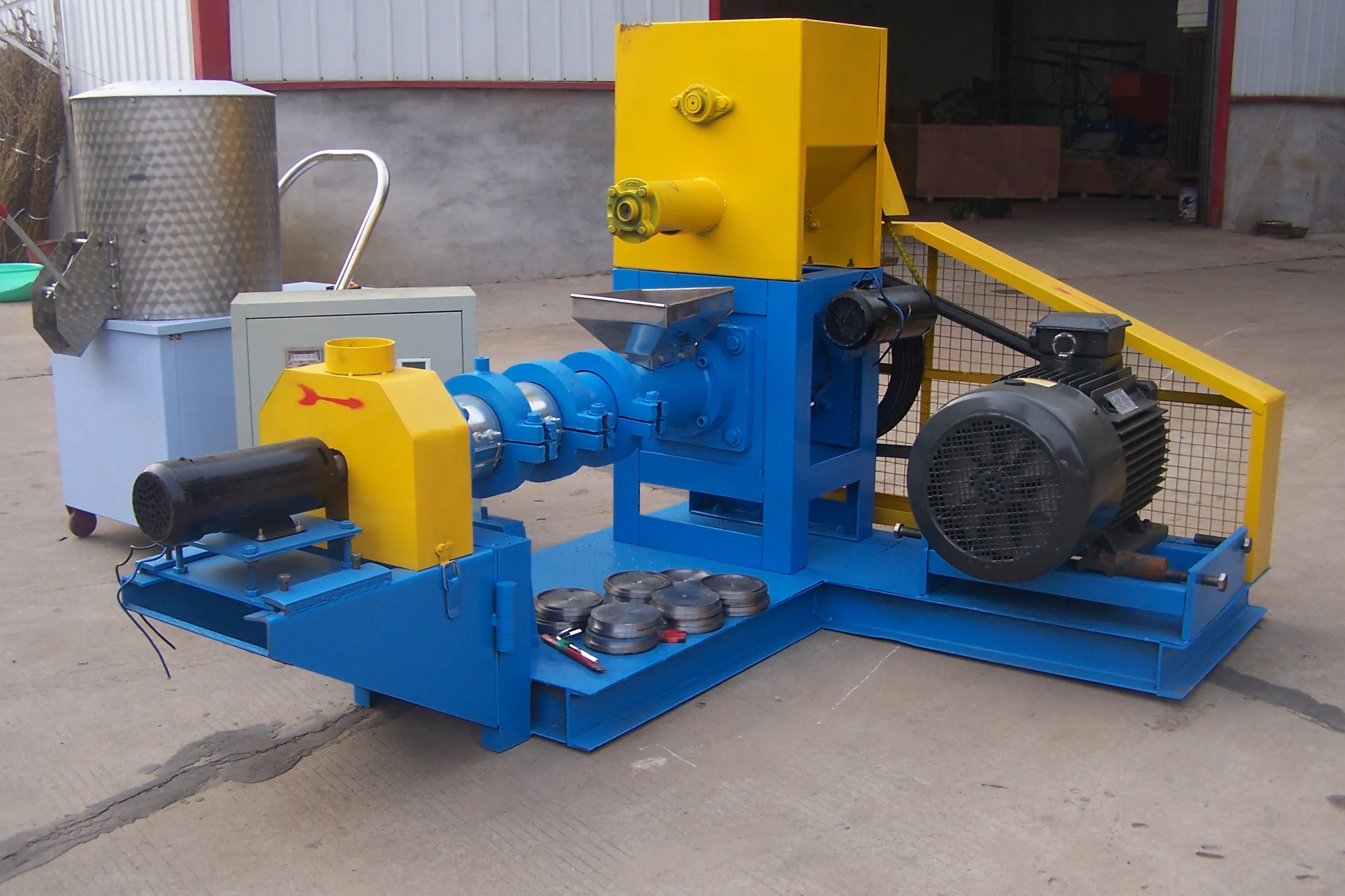 造粒机家禽鱼饲料挤出机浮沉颗粒