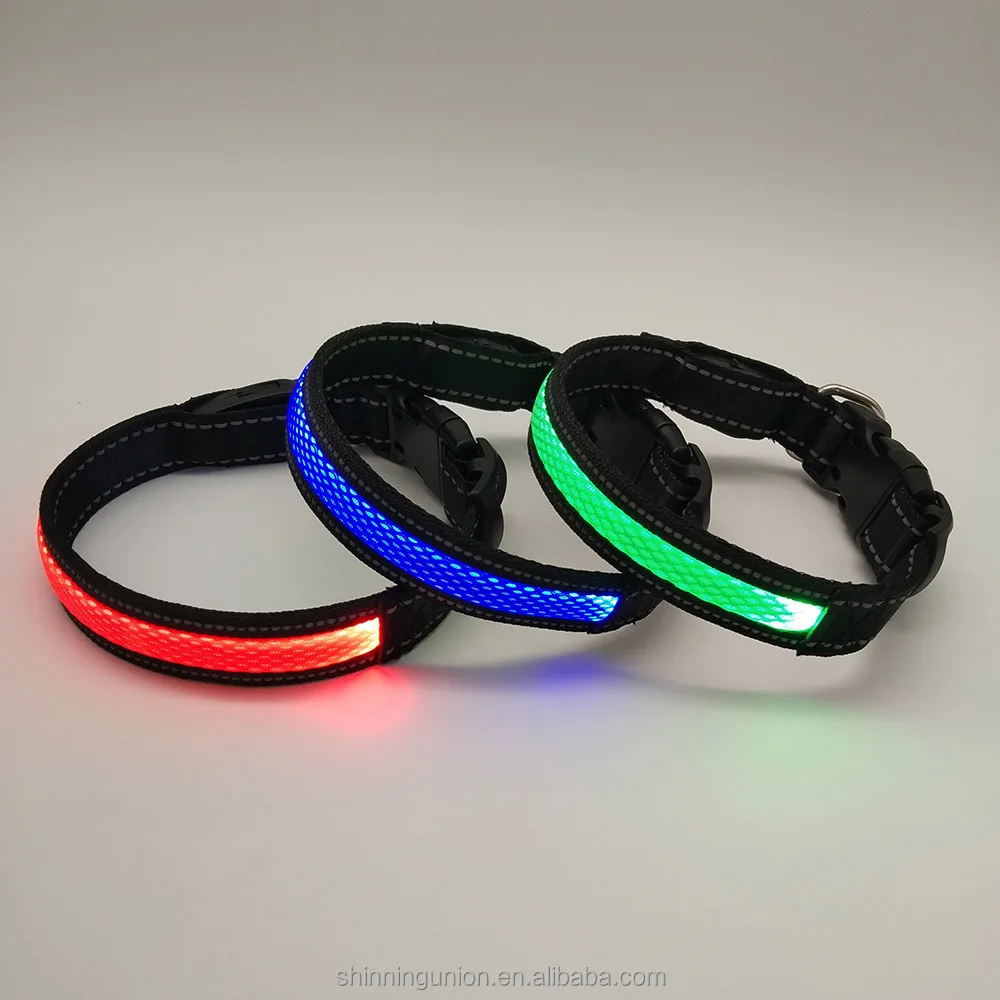 

Nylon LED Light Up Collar for Dogs Pet Accessories - 2022 Dog LED Collar - USB Rechargeable LED Glow Safety Flashing Dog Collar