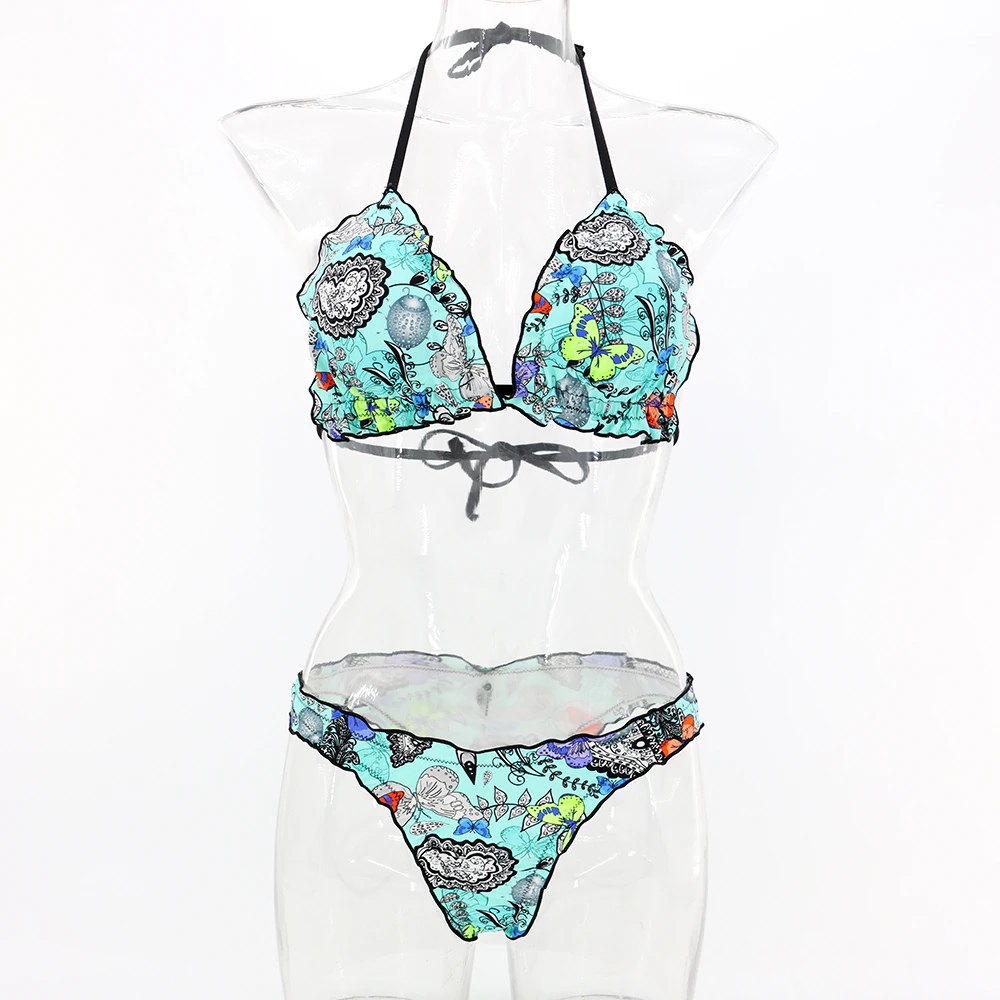 

Hot selling waterproof high quality wear - resistant women's Brazilian style sexy swimsuit