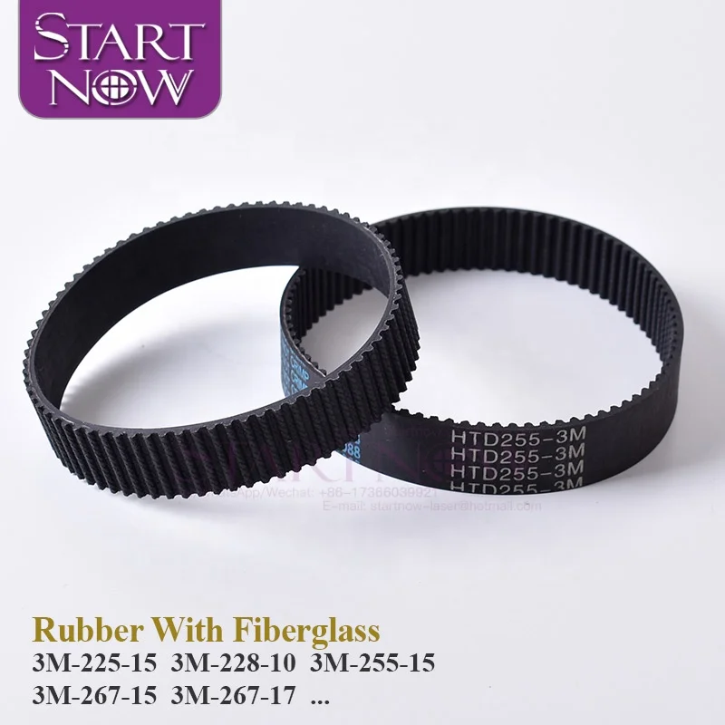 

Startnow HTD 3M Series Rubber Open-Ended Transmission Synchronous Belts 3M Pitch Timing Belt For Synchronous wheel