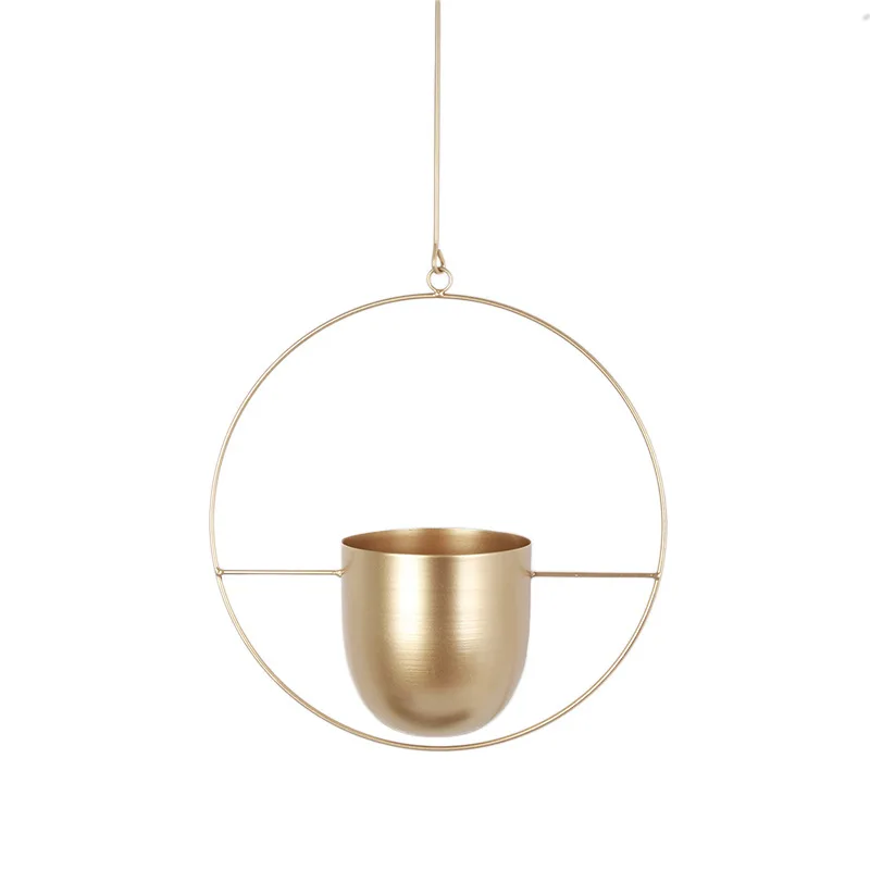 

Nordic Creative Hanging Metal Flower Pot