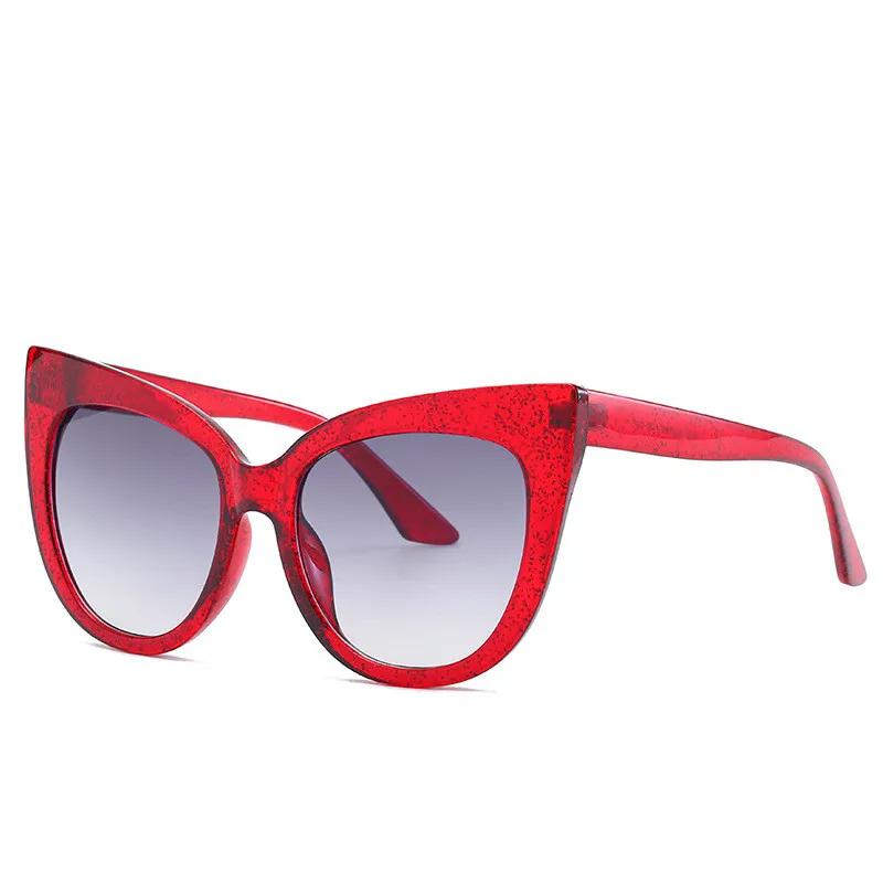 

Girls Logo Red Square Wholesale Ladies High Quality Sunglasses Custom