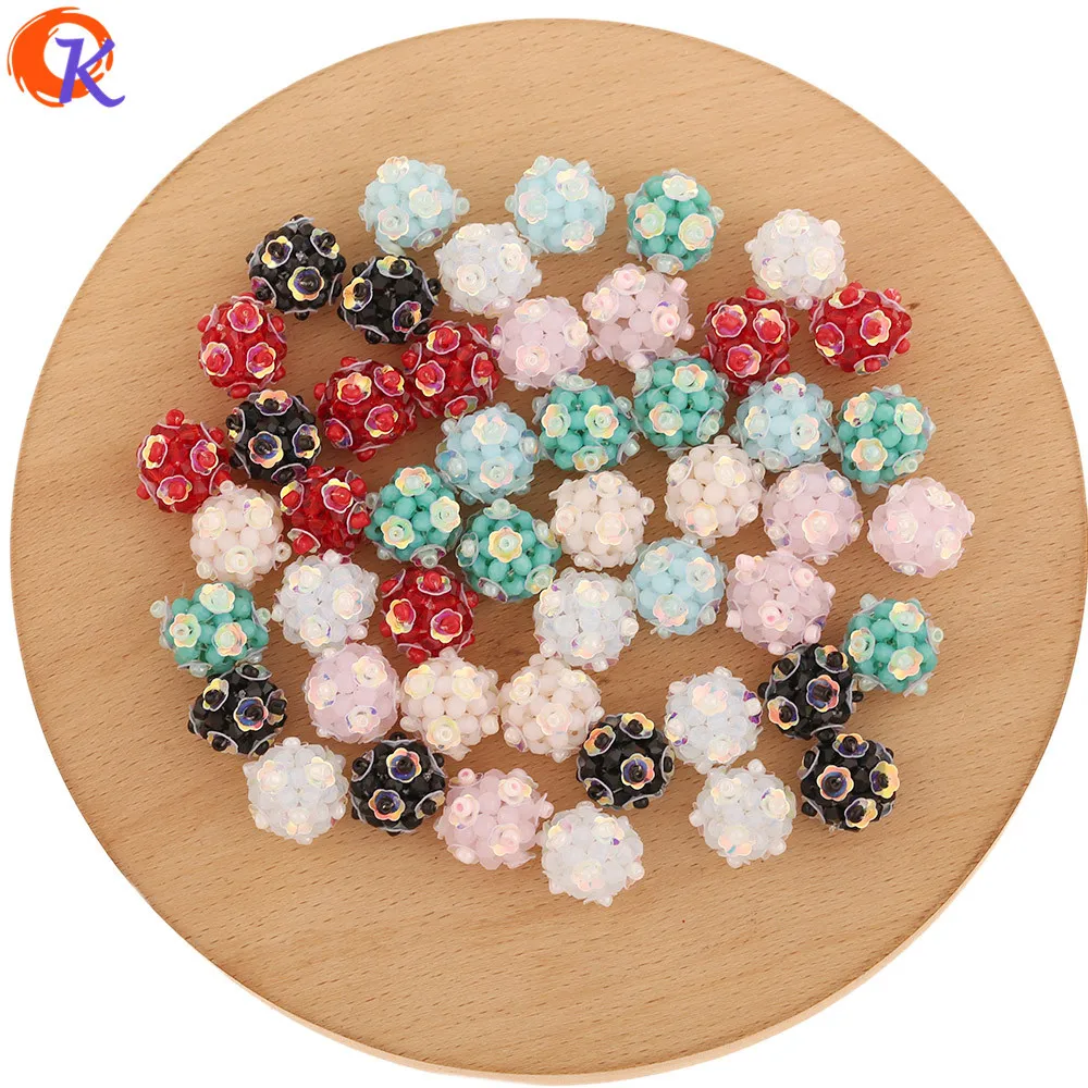 

Cordial Design 30Pcs 14*14MM Jewelry Accessories/Hand Made/Sequins Beads Charms/DIY Making/Decorative Jewelry/Earring Findings