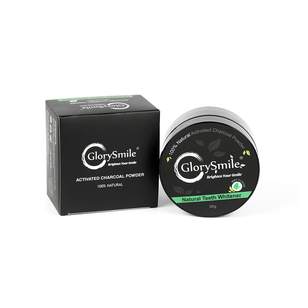 

GlorySmile 30g Nature Mint/Lemon/Rose Tooth/Teeth Whitening Charcoal Powder