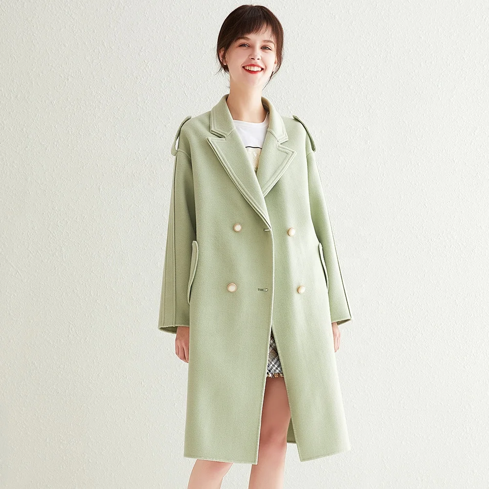 green wool jacket ladies