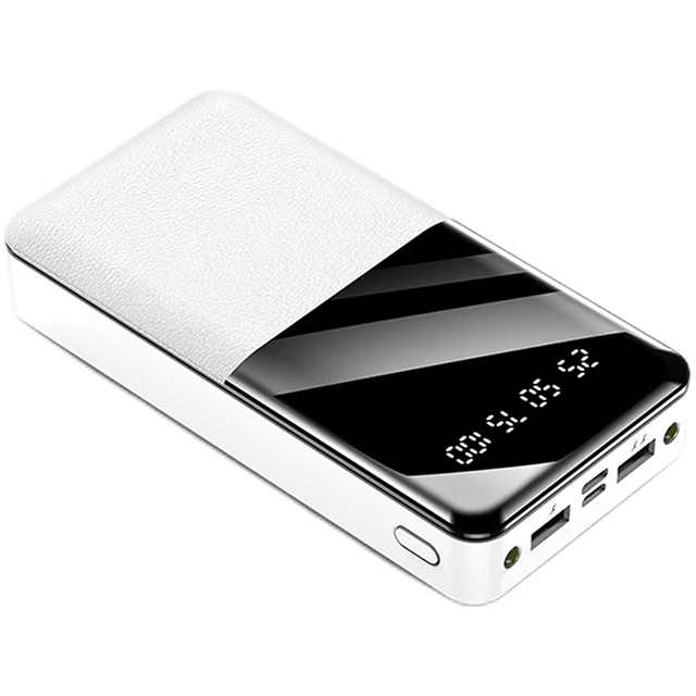 

New products cheap price UUTEK RSK8-2 portable charger 20000mAh power bank high quality mini powerbank, Black,white