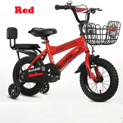 

wholesale hot sale cheap beautifu bicycle for kids high quality bikes with training wheels, Red black pink