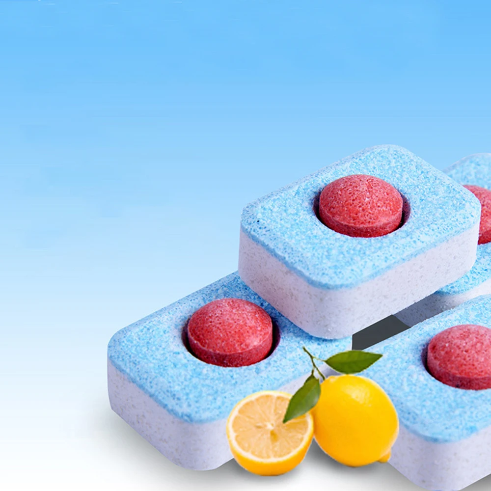 

Hot selling Dishwasher cleaner tablets, Blue & red