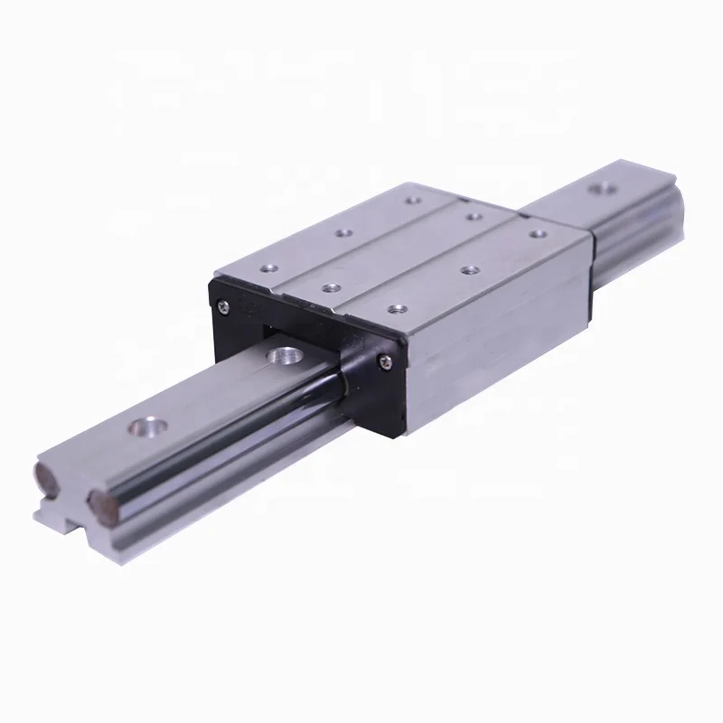 Aluminum extrusion profile CNC machined T-track for mechanical moving shaft