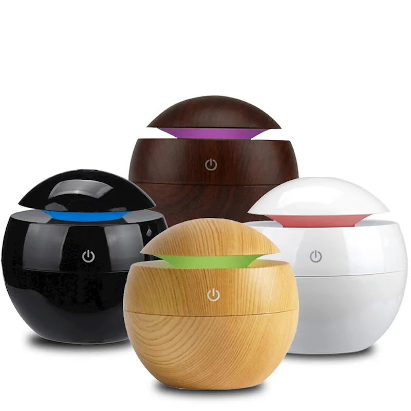 Mushroom Shape Mini Usb Humidifier 130ml Capacity Electric Aroma ...