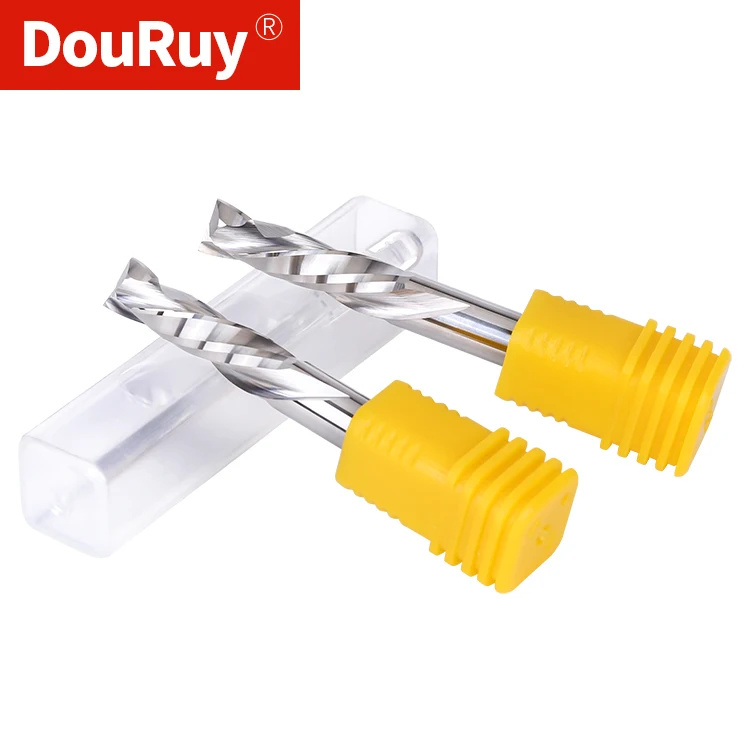 

Compression Router Bit Up & Down Cut CNC Router Bits Carbide Endmill Two Flute Spiral Milling Cutter Tool for Wood PVC MDF Ha