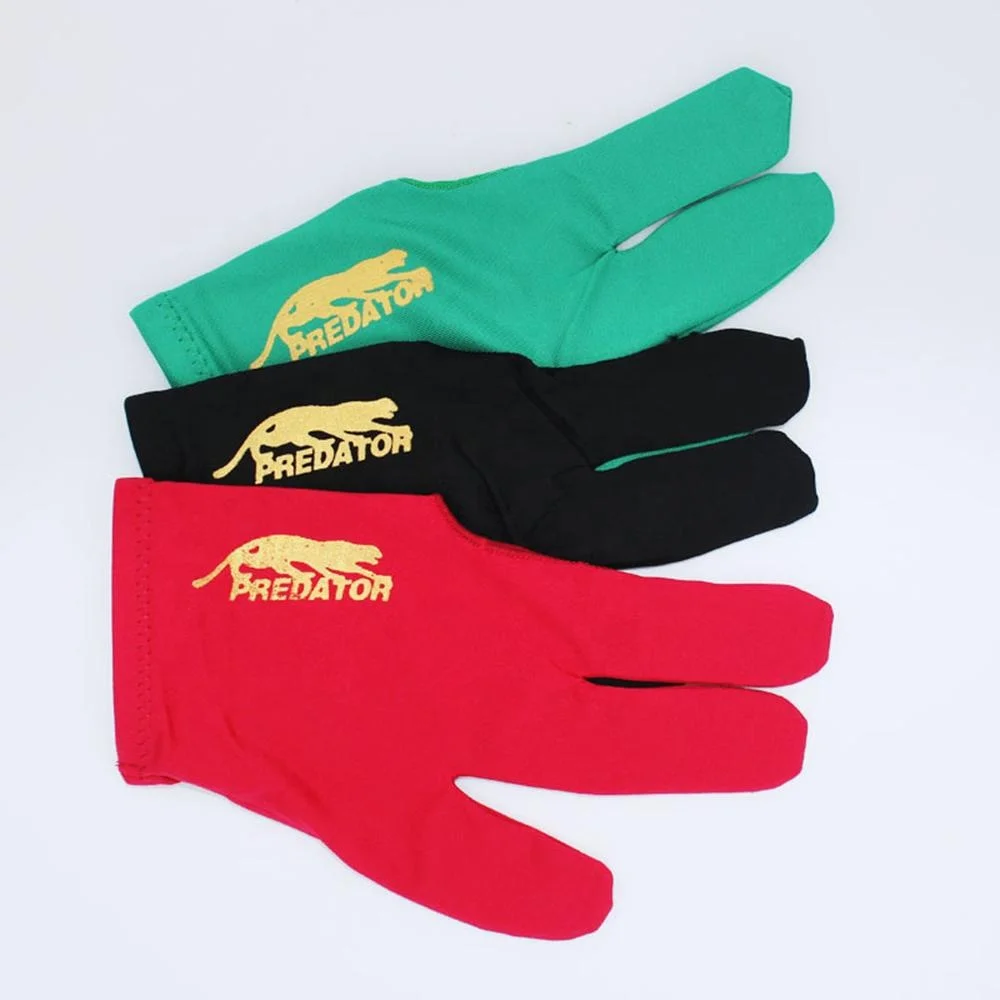 

Popular 3 Fingers Snooker Pool Billiard Glove, Difference color choice