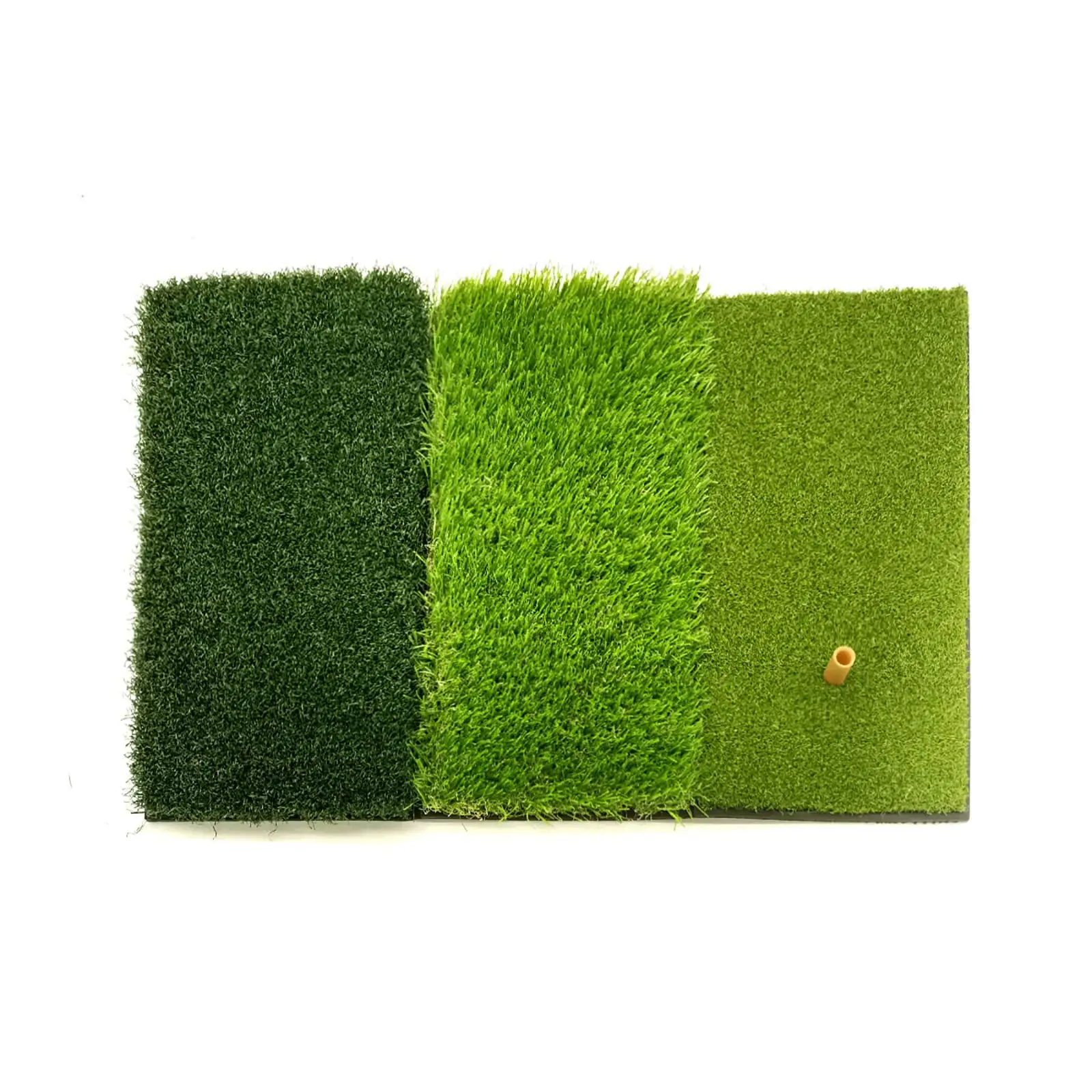 

Golf Mat Foldable 3 in 1 Anti-slip Driving Range Practice Golf Practice Mat Residential Training Artificial Grass Golf Pad