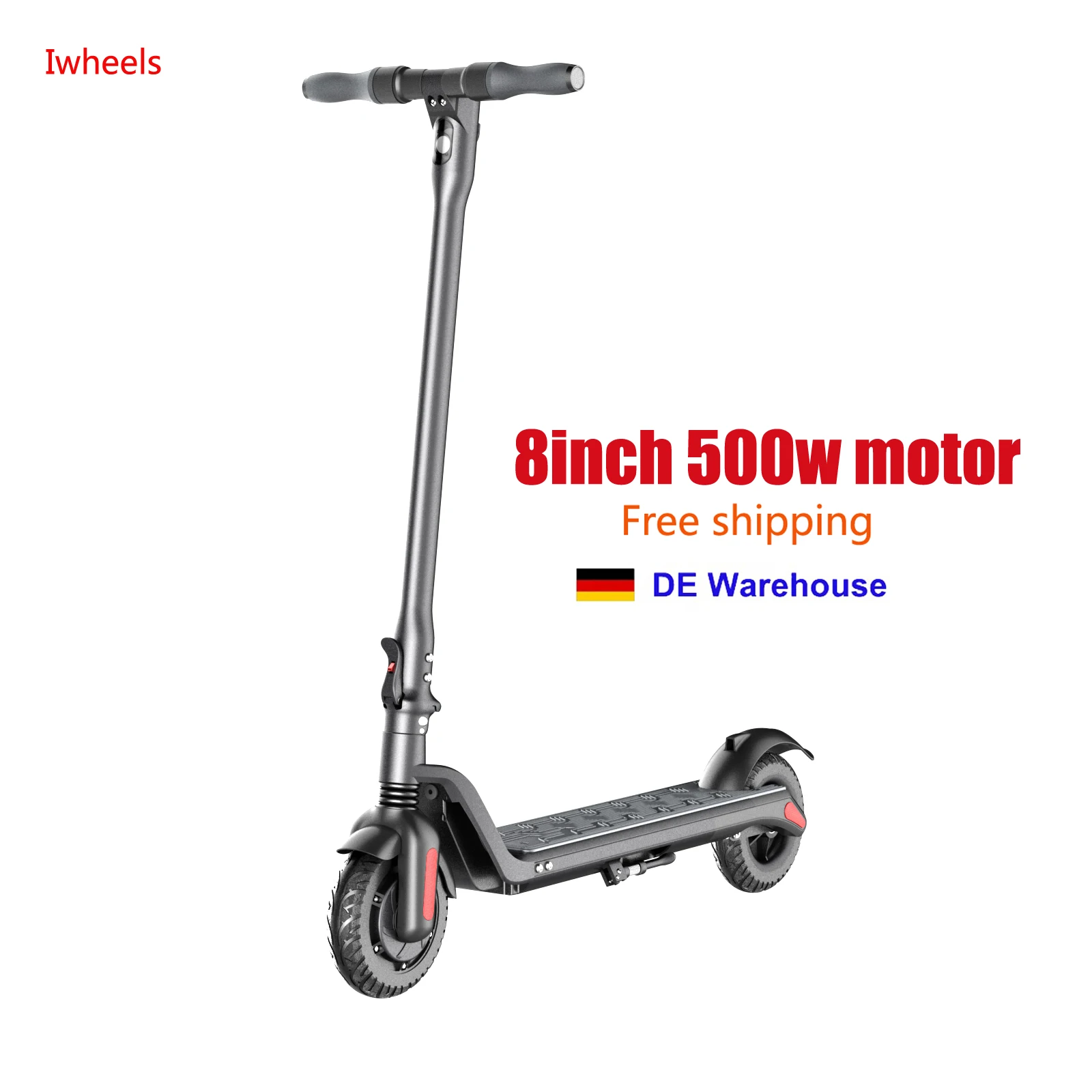 

Fast Delivery Netherlands Europe Warehouse E-scooter Electric Scooter Adult Elektrische E Step 500w motor