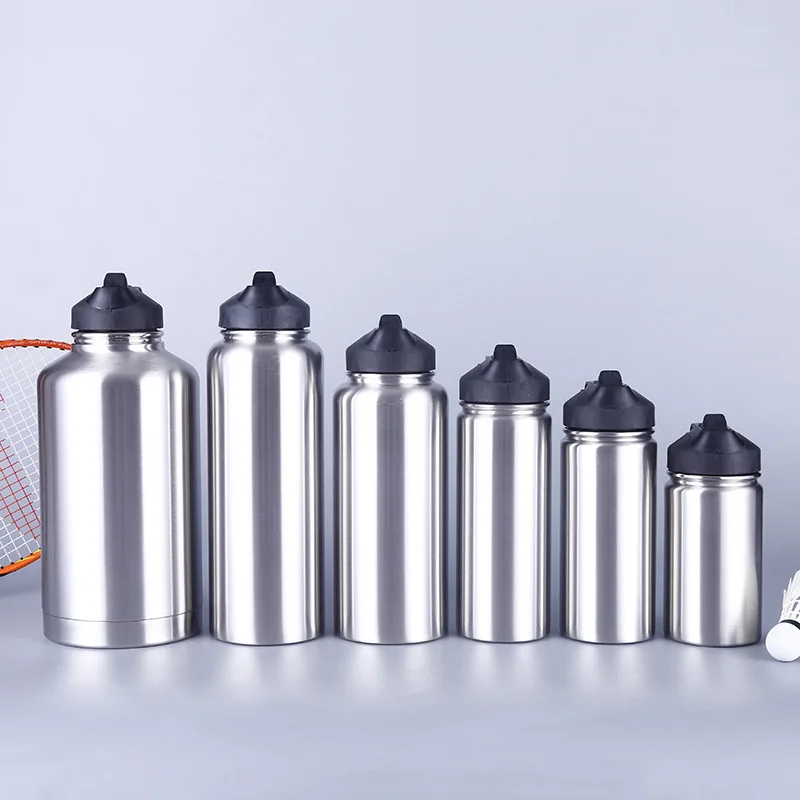 

12oz 16oz 18oz 32oz 40oz 64oz tumbler stainless steel Thermal Vacuum Space pot insulation pot sport climbing pot Water Bottles