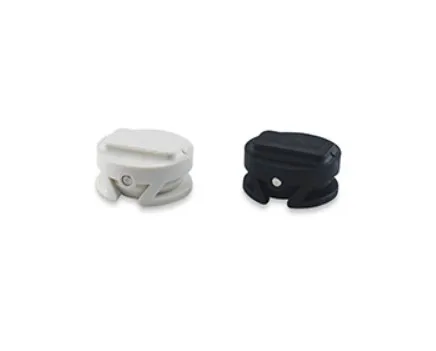 

black and white color cover plug leash plug for surfing black and white color