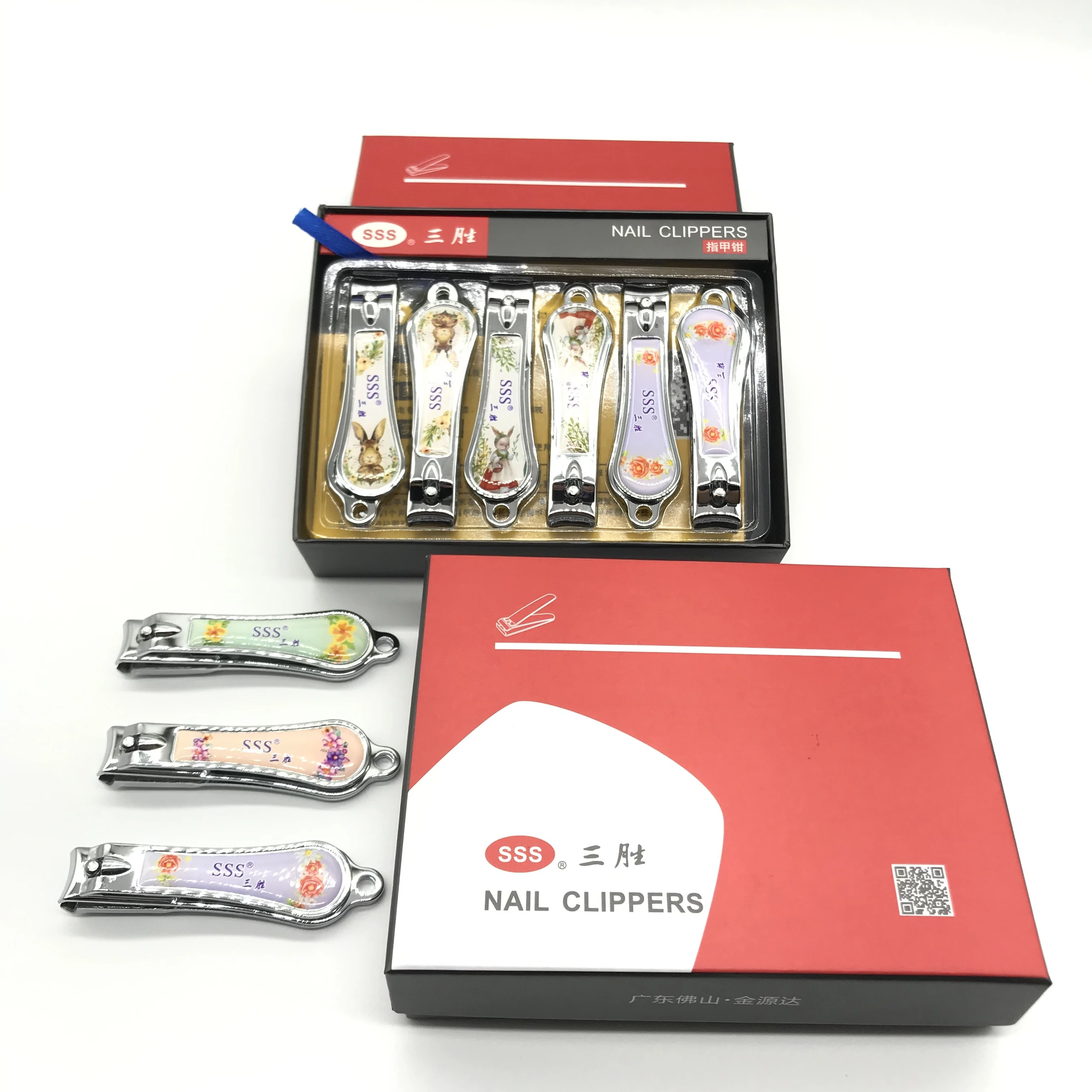 

Professional Straight Edge Nail Clipper Set Custom 663A